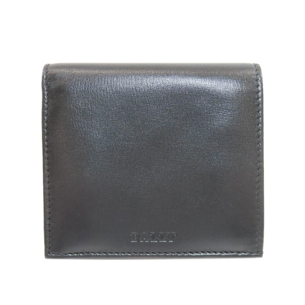 Bally Logo Bi-fold Leather Wallet for Men